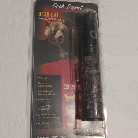 Buck Expert Bear Call 3 in 1 with DVD NWT UPC: 621355006785 - Picture 1 of 3